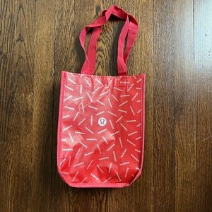 Brand new- Holiday themed lululemon tote bag